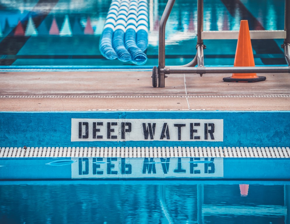 deep water