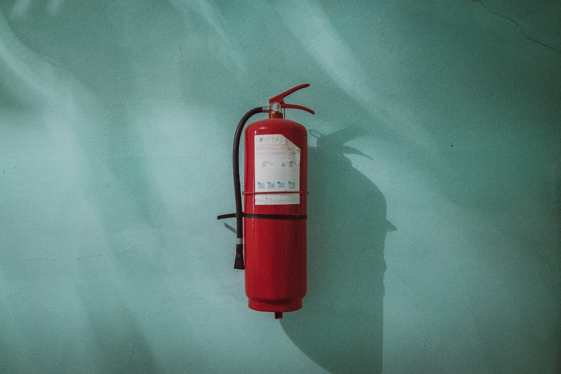 old extinguisher